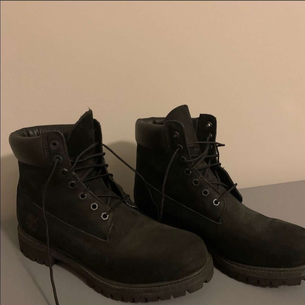 brand new black timberlands